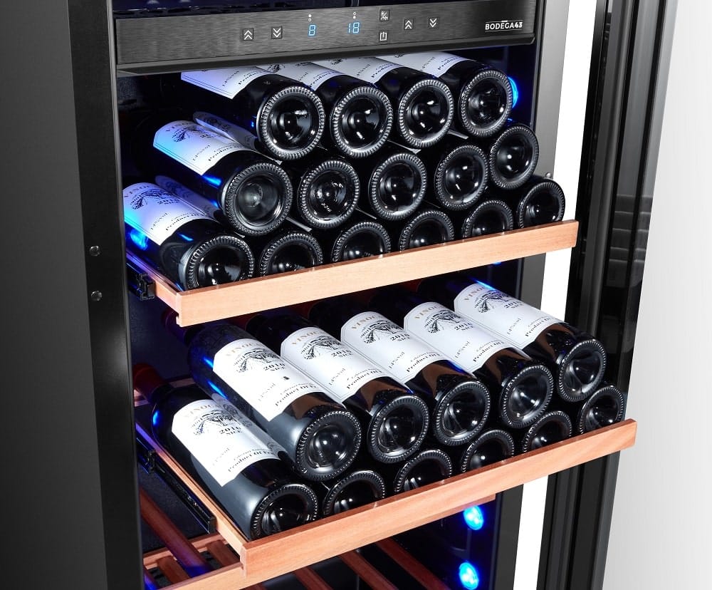 2-Zonen Weinkühlschrank